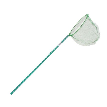 Children's net, bamboo handle in peas 60 cm, d = 20 cm, color mix-5