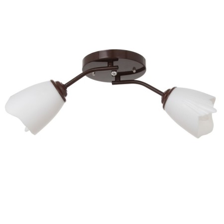 Onyx chandelier 2x15W E27 15W brown 50x15x15cm Bayerlux