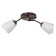 Onyx chandelier 2x15W E27 15W brown 50x15x15cm Bayerlux