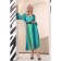 Women's dress, size 46, green color