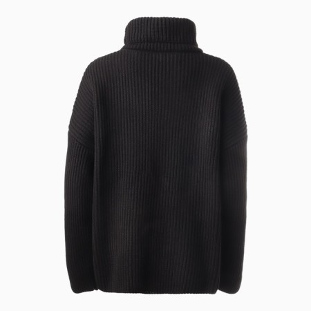 Female jumper Minaku: Casual Collection Black Color, Rr. 50-3