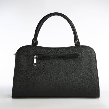 Female bag Textura, tout, average size, black color-3
