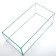Aquarium rectangular "Aquasquip" transparent seam, 36 liters, 60 x 30 x 20 cm