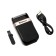 Electric blower Sakura SA-5424BK, battery, net, 2 floating heads, dry shave