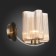 Sconces st. SL117.301.01. ONDE. 1x60 W, E27, 15x18 cm, bronze color
