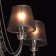 Ceiling chandelier "Federica", 5x40W E14, chrome 64x64x60 cm