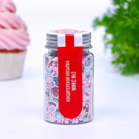 Confectionery Sprinking "Mix No. 2", 50 g-1