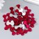 Decor for creativity Plastic "Rhuba Bant. Bright pink" set of 40 pcs 1.3x2.4 cm
