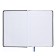 Diary Initiated A5 160 sheets attomex.croco, solid cover of artificial leather with foam rubber, 2 lies, block 70 g/m2, blue