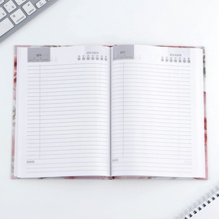 Diary, solid cover, A5, 80 sheets "Educator"-2