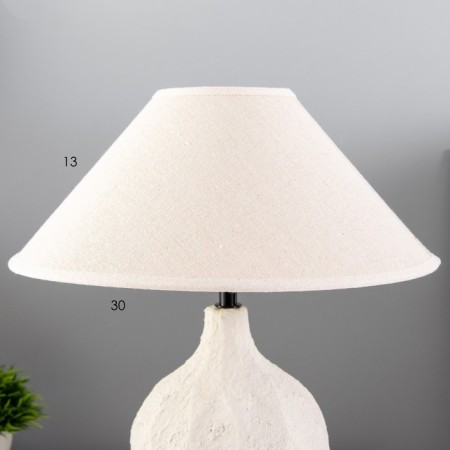 Table lamp "Merisa" E14 40W gray 30x30x37cm Risalux-4