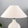 Table lamp "Merisa" E14 40W gray 30x30x37cm Risalux
