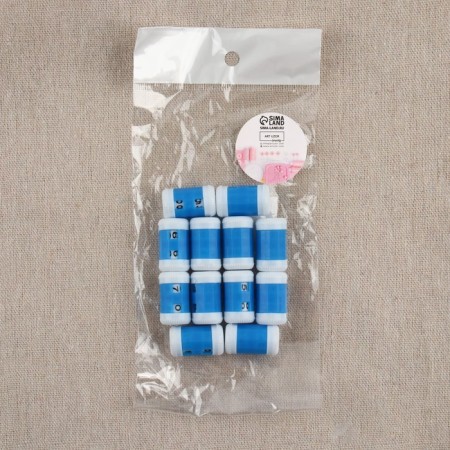 Row counter, 2.5 × 1.4 × 1.4 cm, blue color-3