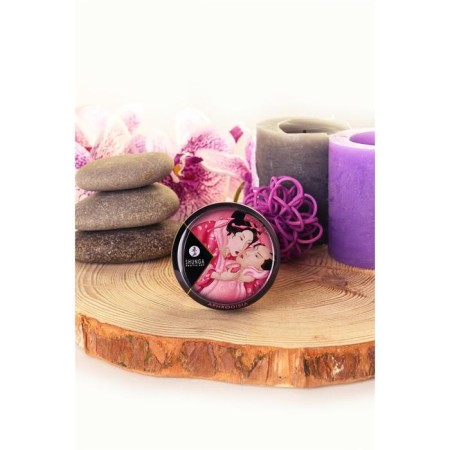 Candle - aromaticoma for shunga massage "Rose", 30 ml-5