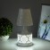 Aroma lace with backlight "pattern" E27 40W+RGB white 13x13x30 cm