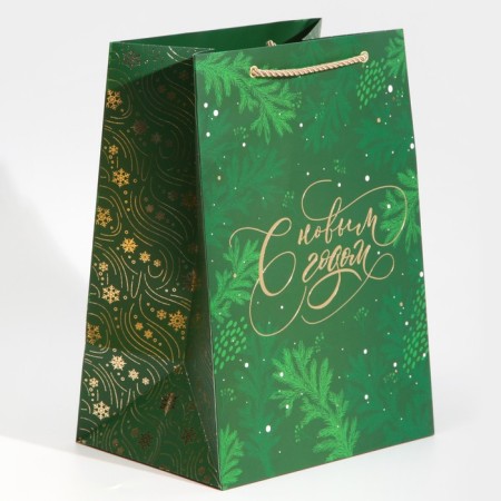 Laminated packet "Jashama", 21 x 30 x 15 cm, new year-1