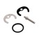 Kitchen mixer "TsS-SM" EM902418, two-wound, height 220 mm, chrome