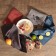 Ethetel Napkin color red, 30x40 cm, 100% linen 170 g/m2