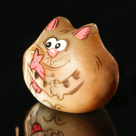 Souvenir "Venya Kitten", 3.5 × 3 cm, mix, selenite-4
