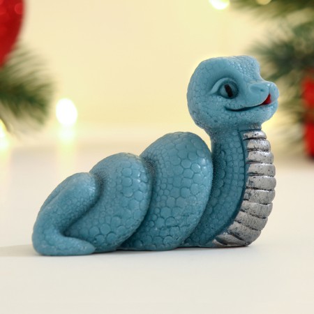 Figure soap "Snake Ice" blue, 50g-2