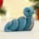 Figure soap "Snake Ice" blue, 50g