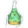 Apron for labor + sleevens, 485 x 395/250 x 160 mm, height 116-146 cm, calligrata, "game"