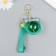 Trick Rubber "Ball-Coting" with bracelet and carbine, green 4x5x5x5.5 cm