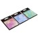 Block with a sticky edge of 75 x 75 mm, Devente Pastel Marble, 30 sheets, mix x 4 colors, cardboard box