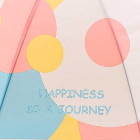 Umbrella - a half -automatic “rainbow circle”, 8 spokes, R = 46 cm, Mix drawing-6