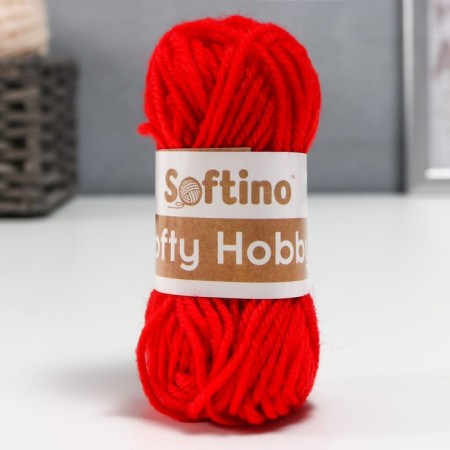 Yarn 100% polyester "Softy Hobby" 18m ± 2m 10 g set of 12 pcs-1