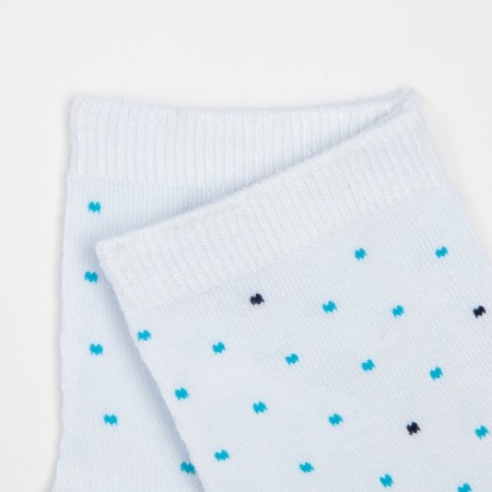 Women's socks, white color, size 23-25-2