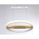 LED LED suspension with Ambrella Light, Linetech, FL51488, LED, 62 W, ​​4650LUM, 3000-6400K, gold, gold