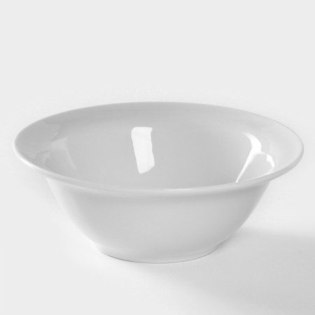 Porcelain plate "idyll", 550 ml, d = 17 cm, white