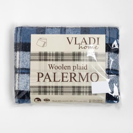 Palermo plaid 140x200cm, composition: 20% wool 40% pan, 40% polyester-3
