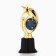 Cup Award Figure: Star "You are the Best" gold, plastic, 7 x 18.2 cm.