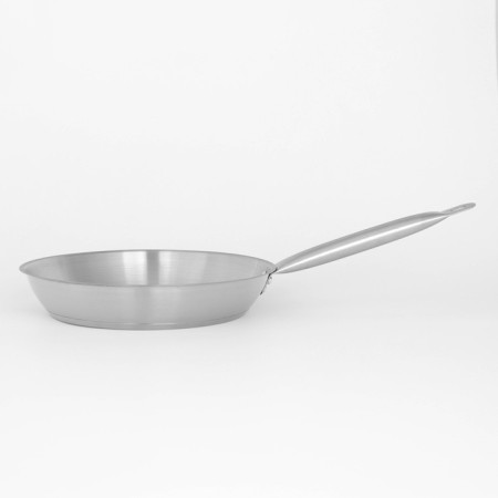 Hanna Knövell stainless steel pan, d = 28 cm, h = 5.5 cm, wall thickness 0.6 mm, handle length 25 cm, induction-7