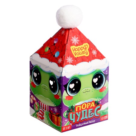 New Year! Gift set "Time of Miracles" a mug with a toy-7