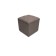 Puff with a lid and weighting, 400 × 400 × 420 mm, Savana Plus Rogota, MOCCA color