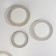 A set of porcelain plates Royal, 3 objects: D = 18/23/25.5 cm, white color
