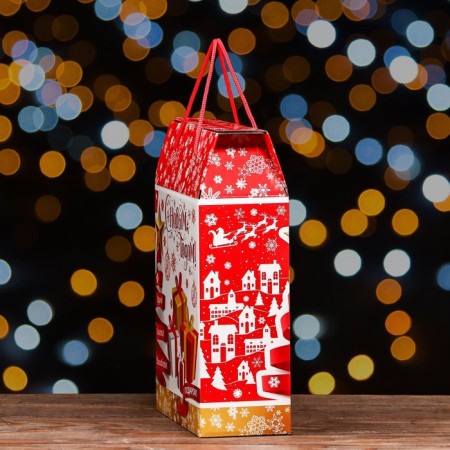 Gift Folding Box "Aurora" 23 x 10 x 33 cm-3