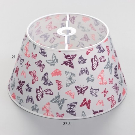 Universal lampshade "Butterflies" E27/E14 38x38x21cm-3