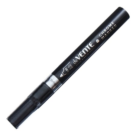 Permanent marker 3 mm, DEVENTE. Chrome, bullet, mirror chrome-2