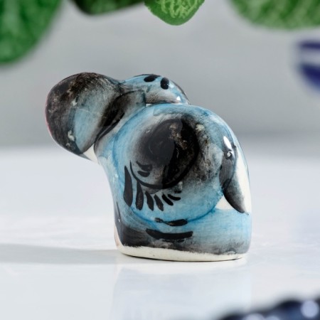 Souvenir "Small Elephant", Gzhel, Color-1