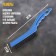 Metallic manual tundra brush, hardened wire, plastic handle, 4-row