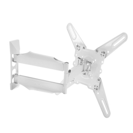 Kromax Atlantis-40 bracket, for TV, inclined and dwelling, 22-65 ", 60-523 mm from the wall, white-2