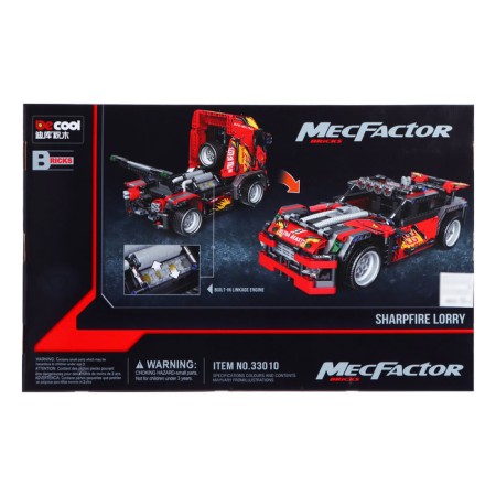 Designer Techno "Sports", 1051 parts, 2 assembly options-4