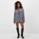 Women's jacket with buttons on the back MIST, R.L-XL, Gray
