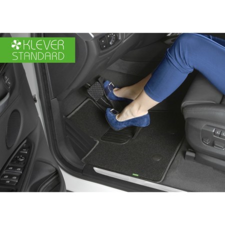 Rugs in the cabin Klever Standard Hyundai Solaris 2011-2016, hb., Sed., 4 pcs. (textile)-1
