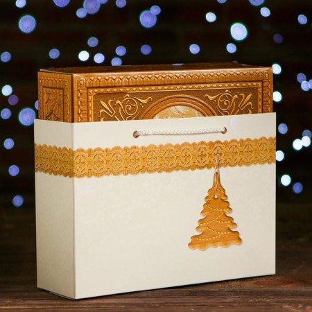 Cardboard box "Casket" + package, 27 x 8.5 x 19 cm