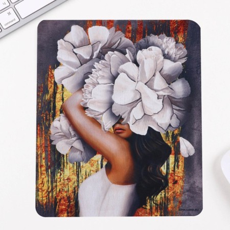 Match for computer mouse "Beauty", 22 x 18 cm-1